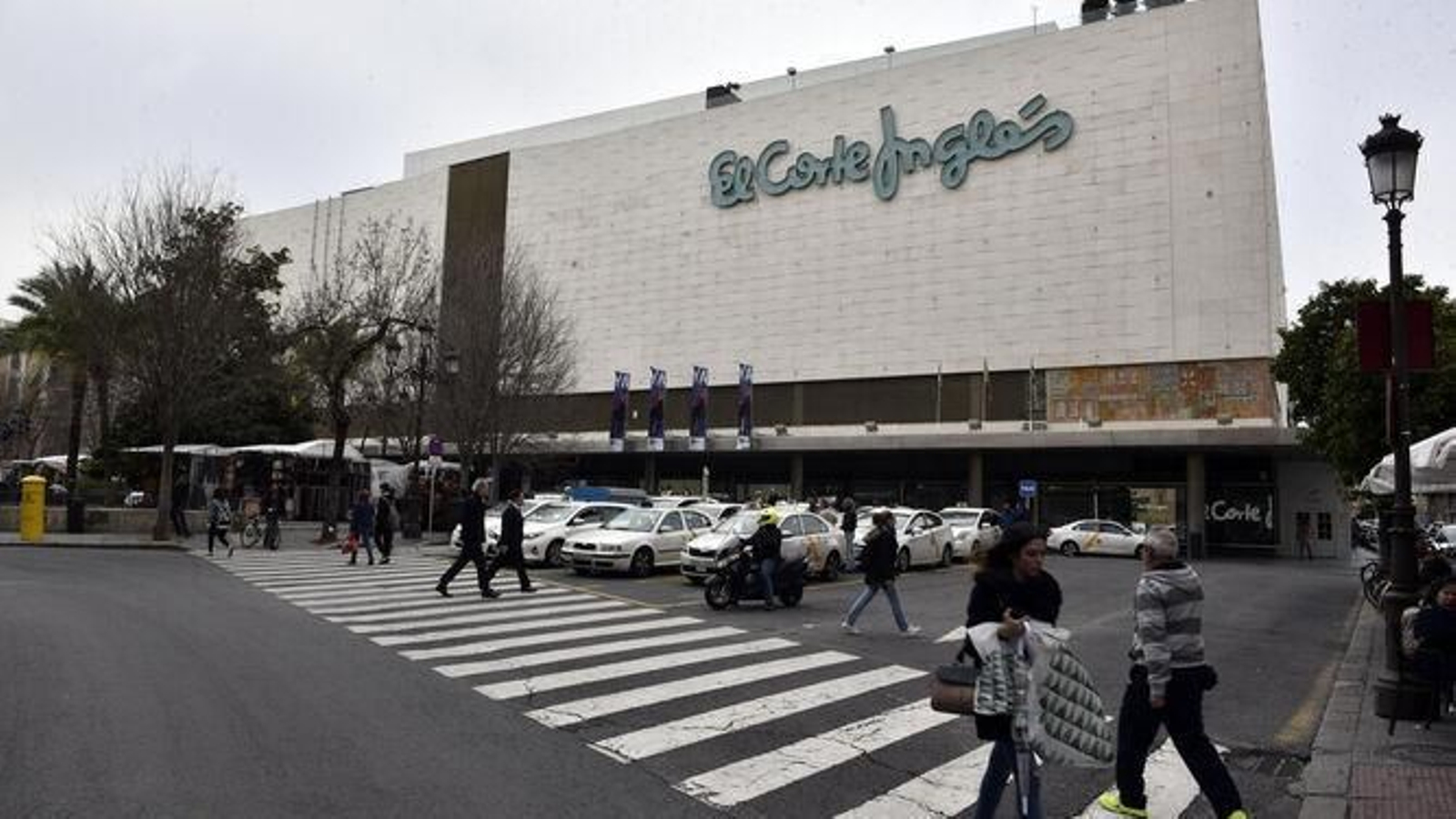 El Corte Inglés de la plaza del Duque.