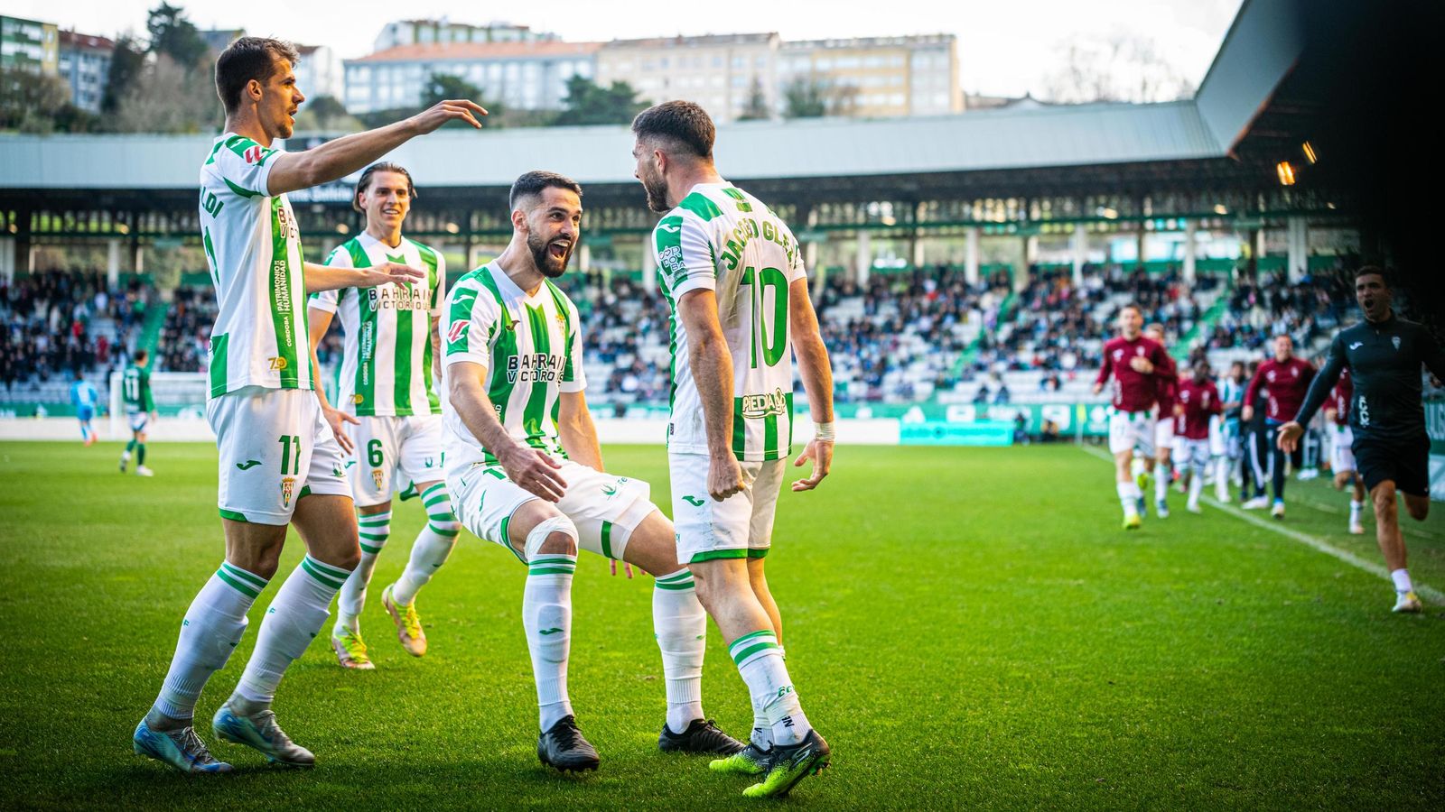 Las mejores fotos del agónico triunfo del Córdoba CF en Ferrol