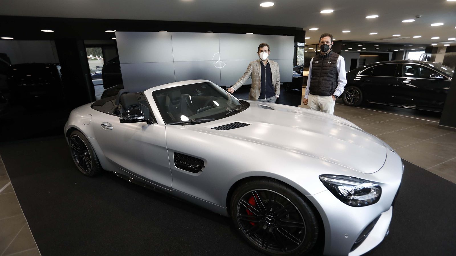 Uno de los modelos de Mercedes-Benz.