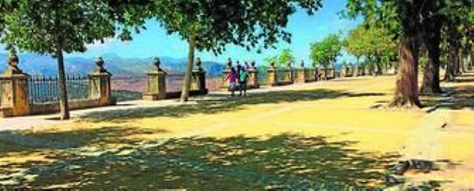 Parte de la zona abierta en la Alameda del Tajo.