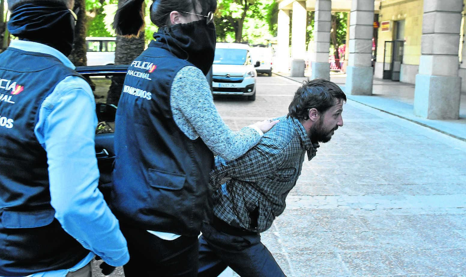 Miguel Ángel Fernández Delgado  está en la cárcel por matar a una mujer en 2017 en el Parque Amate.