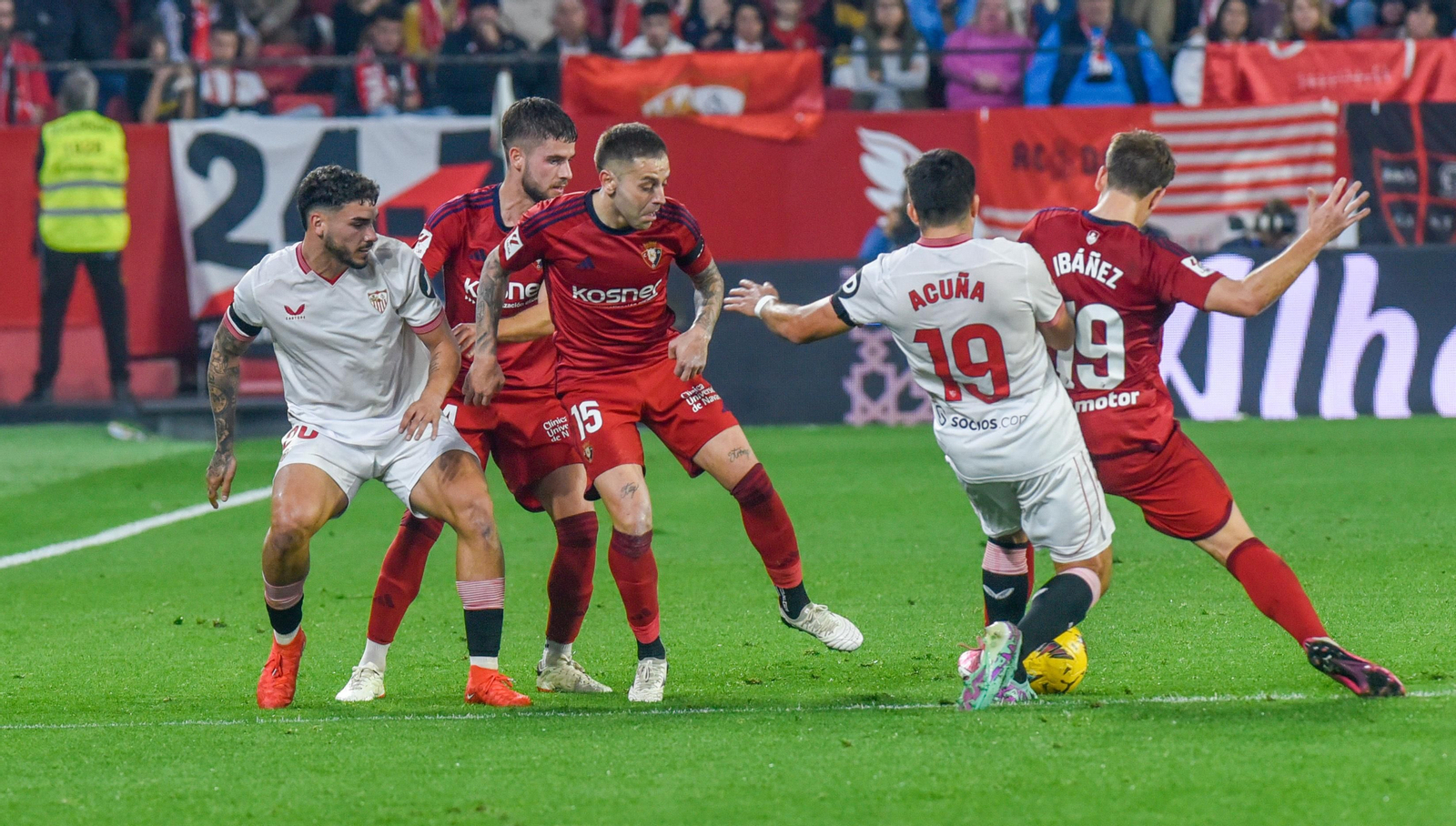 Las imágenes del Sevilla-Osasuna
