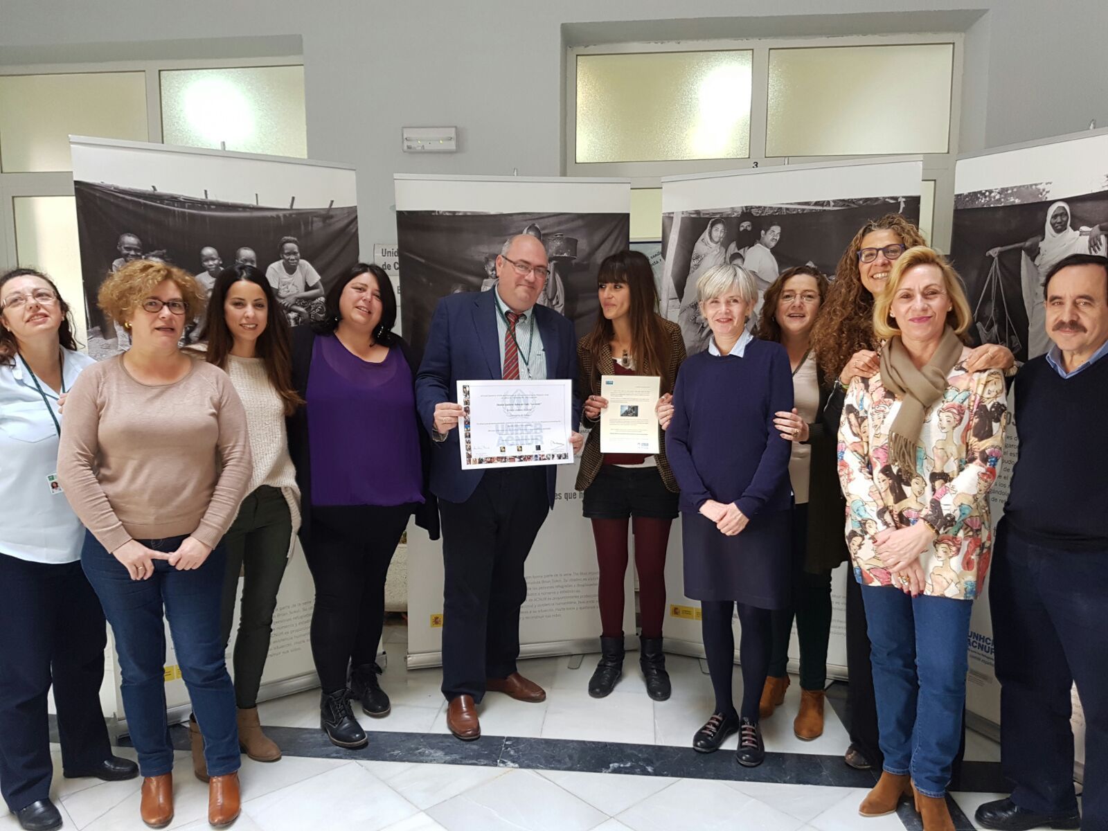 Reconocimiento de ACNUR a los profesionales sanitarios