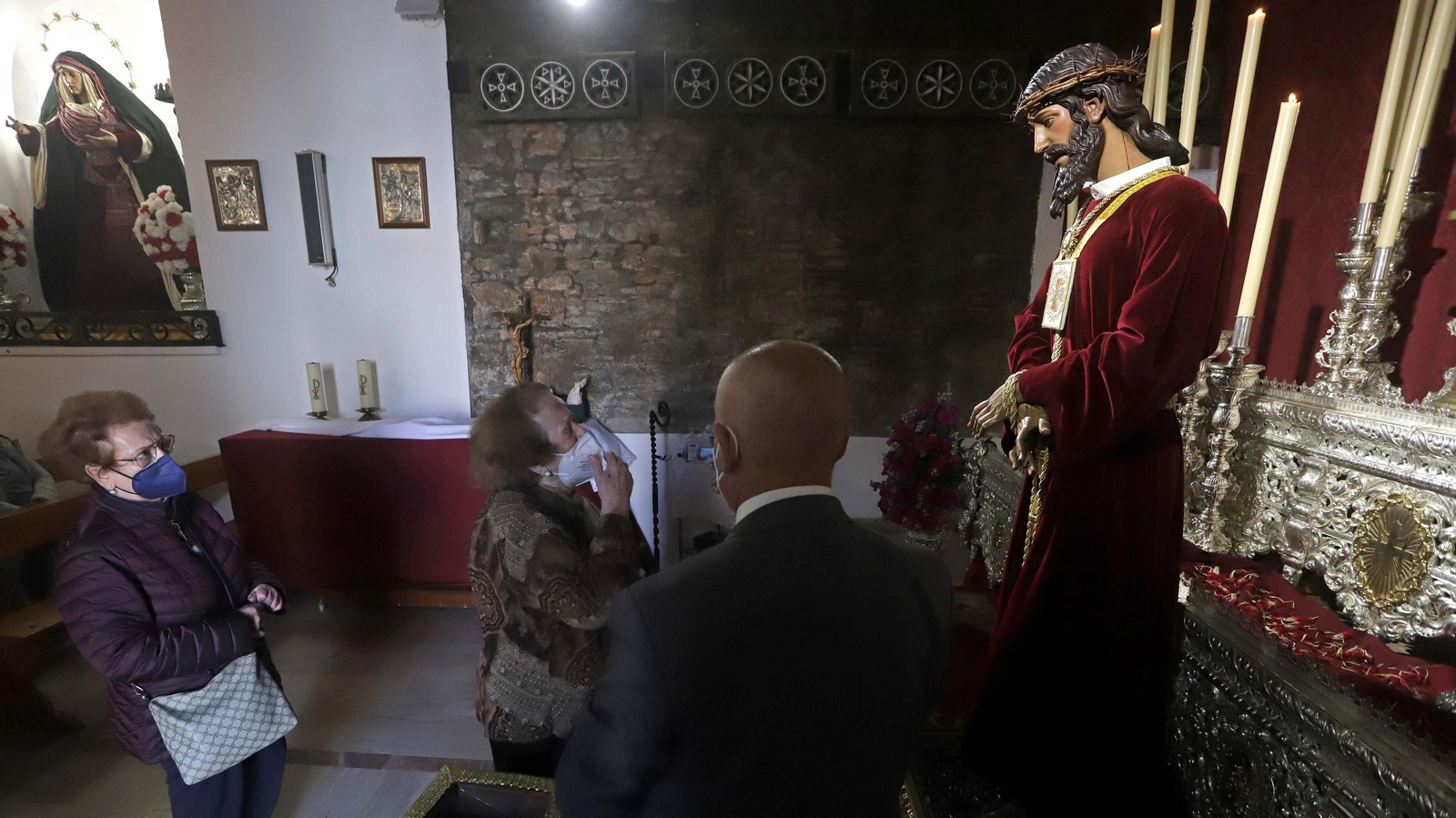 Fotos de la veneración al Cristo de Medinaceli en Algeciras