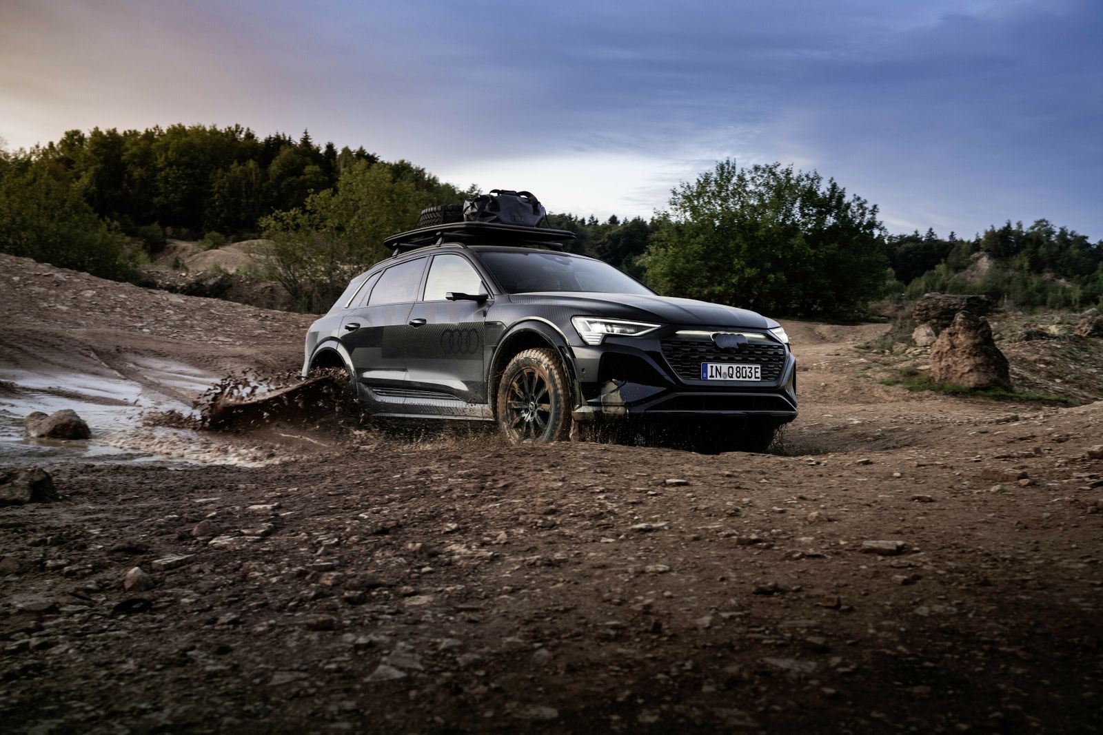Audi Q8 e-tron edition Dakar, una versión especial inspirada el Rally Dakar