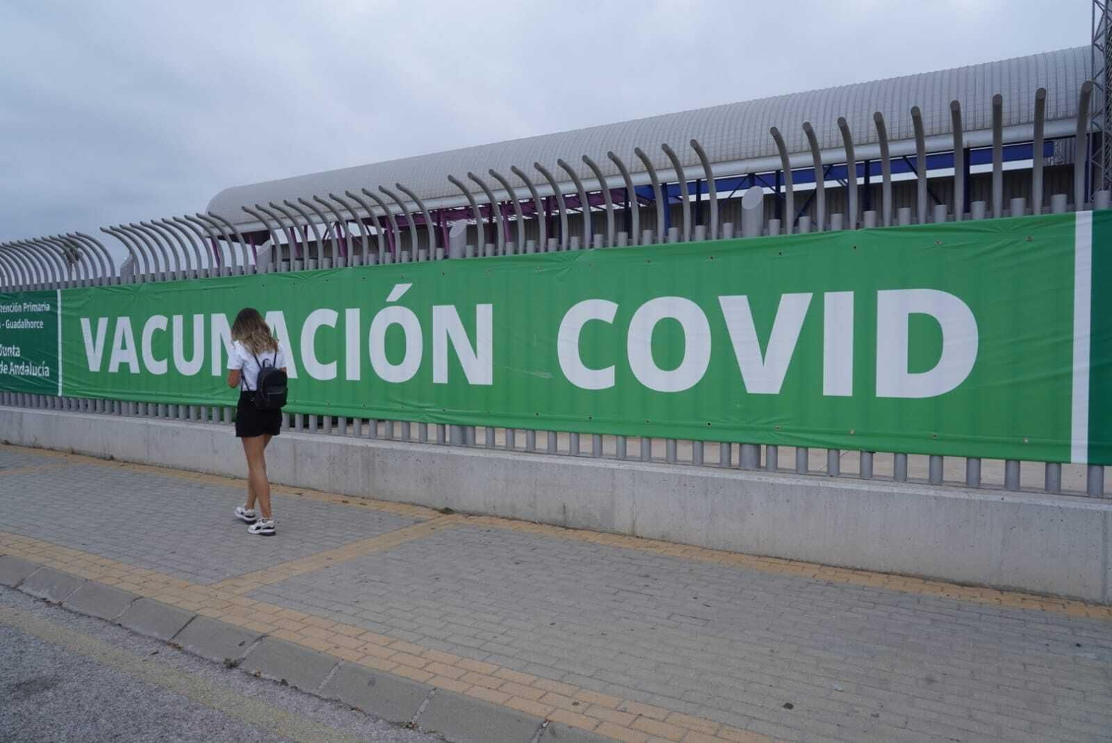 Centro de vacunación en el Palacio de Ferias y Congresos
