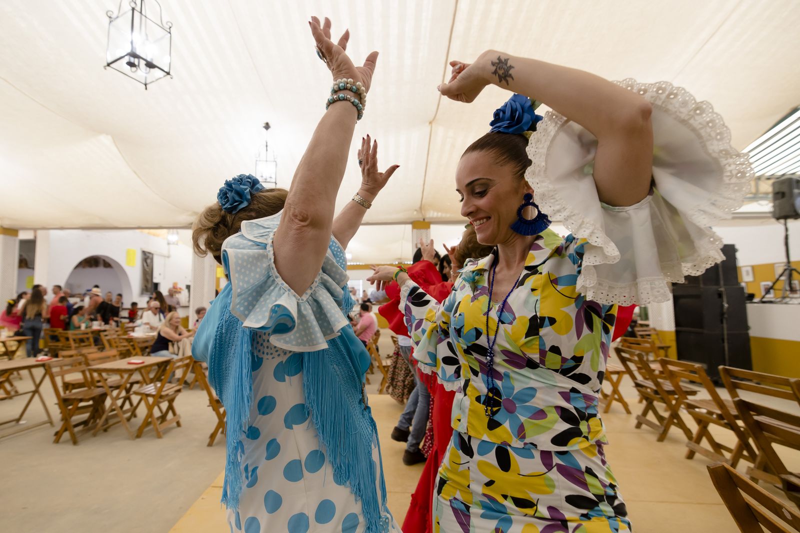 Primer día de la feria del Puerto de Santa María en imágenes