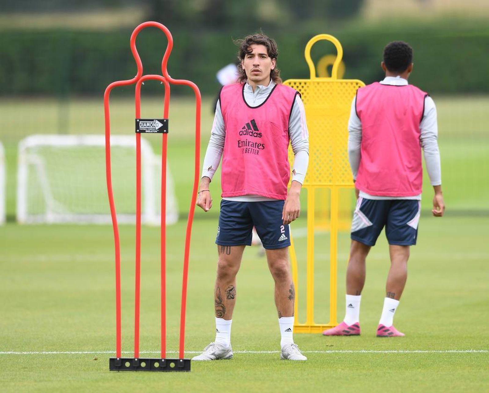 Bellerín, en el inicio de la pretemporada con el Arsenal.