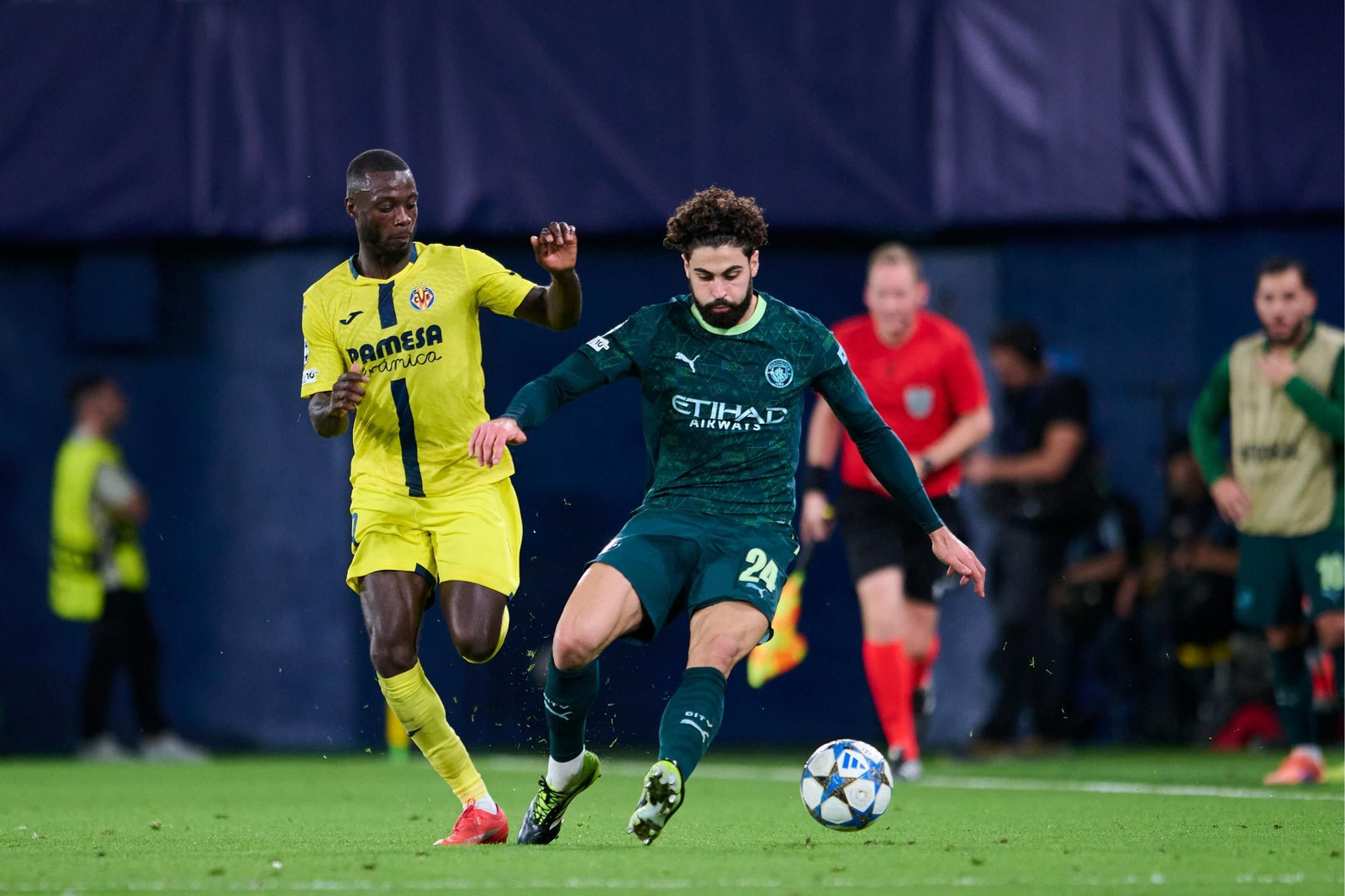 Las fotos del Villarreal-Manchester City