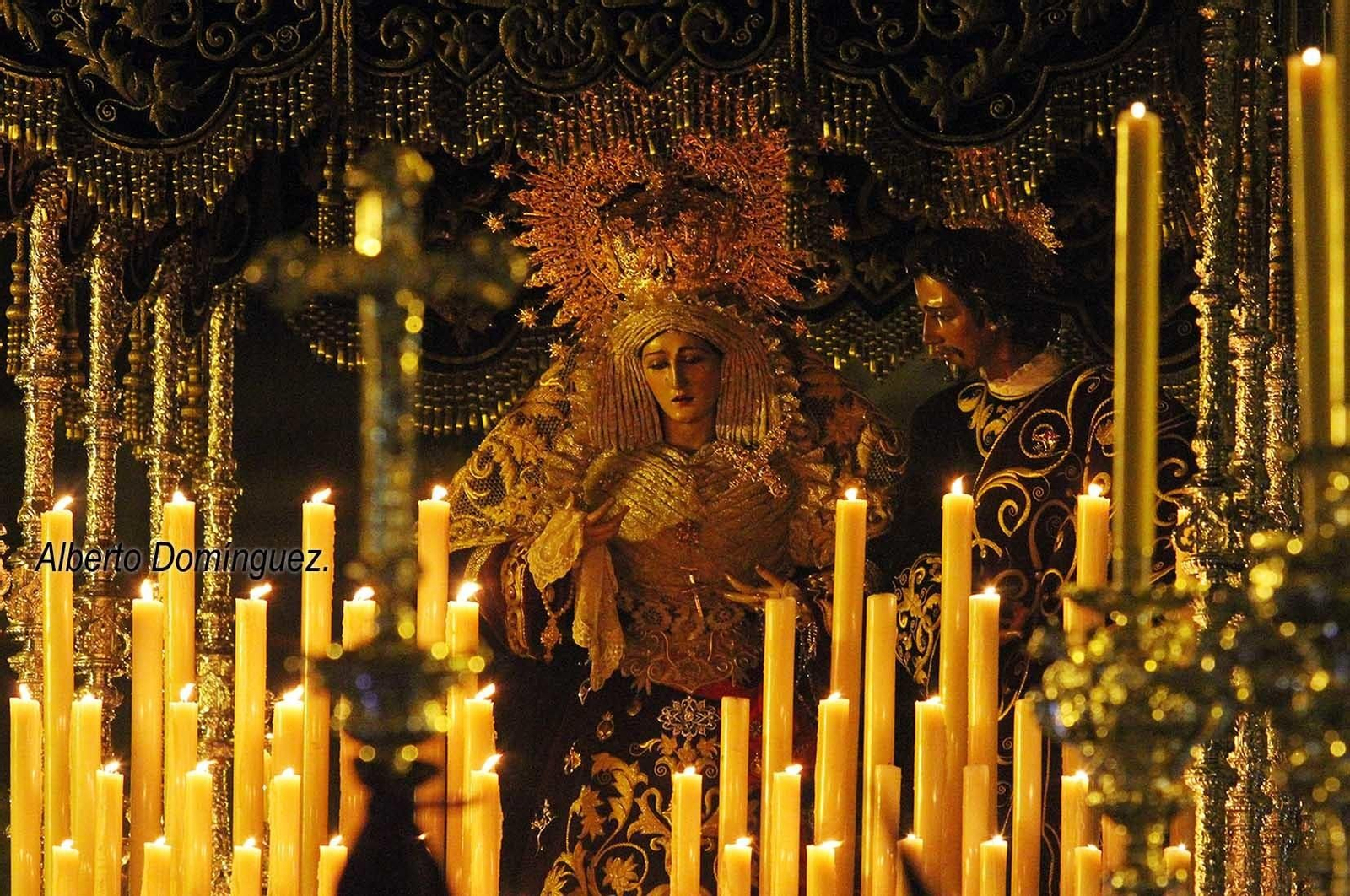 Las imágenes del Nazareno. La Madrugá.