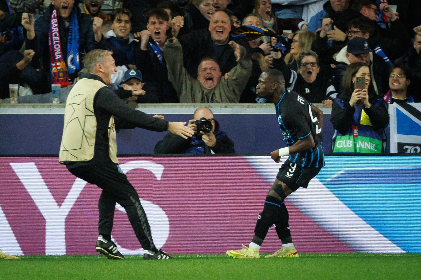 Las fotos del Brujas-Barcelona