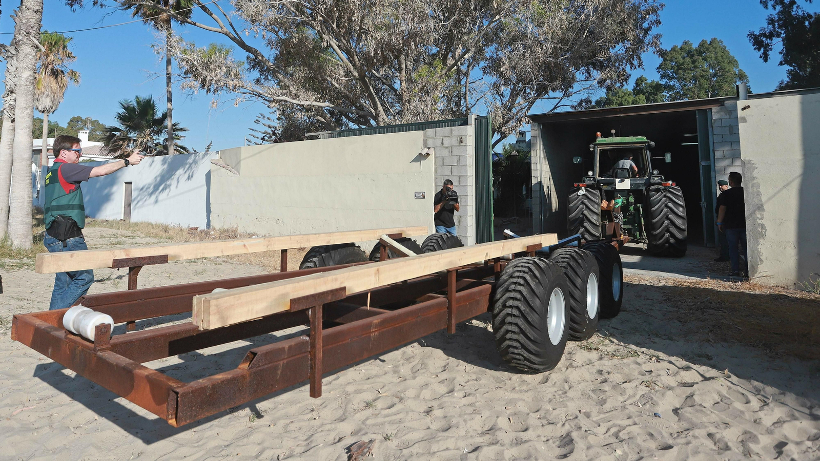 Las mejores fotos de la Operación Hélice en el Campo de Gibraltar