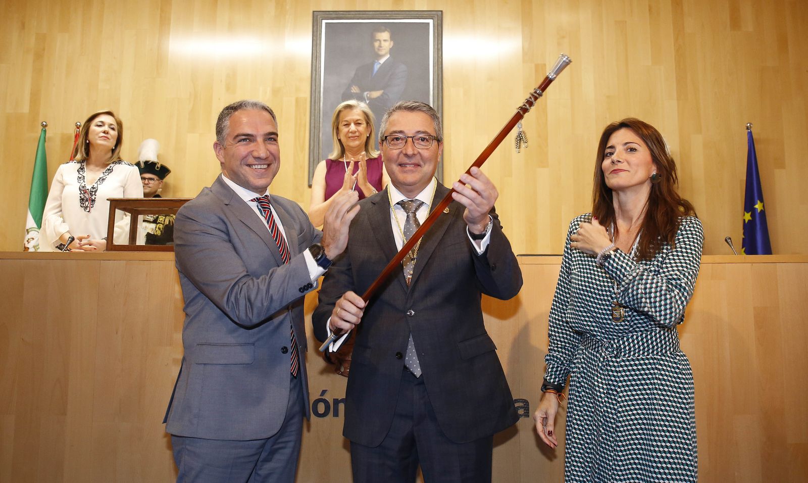 Las imágenes de la investidura de Francisco Salado como presidente de la Diputación de Málaga