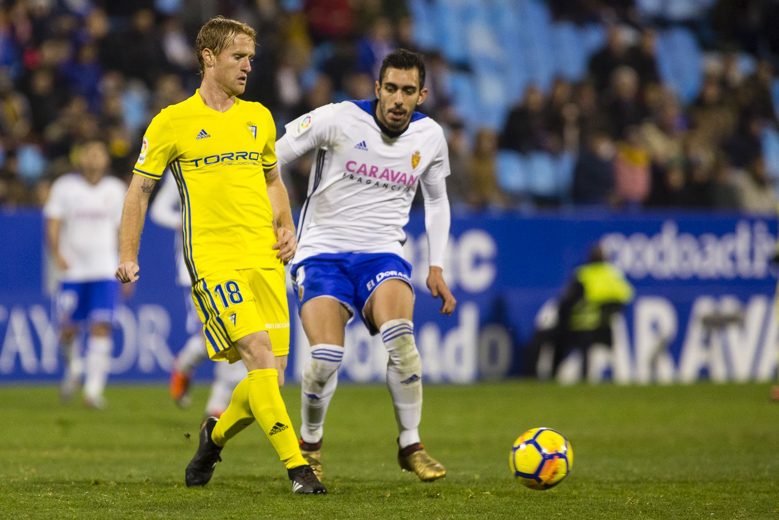 Las imágenes del Zaragoza-Cádiz