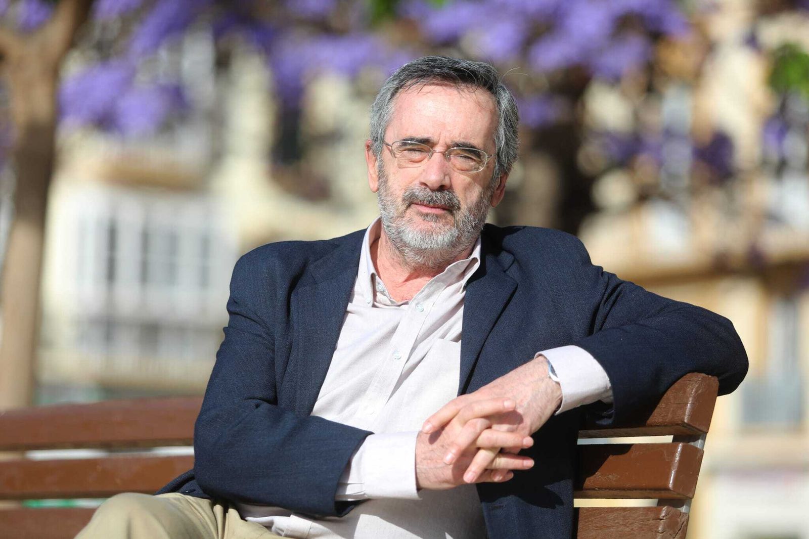 Manuel Cruz este viernes en Málaga.