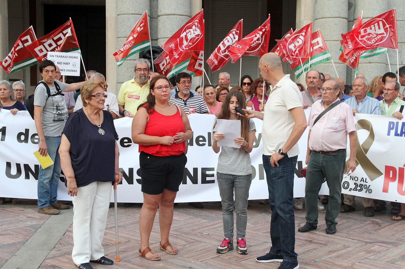 Imágenes de la manifestación "Por unas Pensiones Dignas"