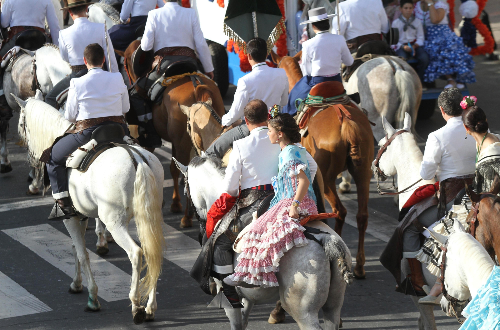 Imágenes de la salida de la Hermandad de Huelva