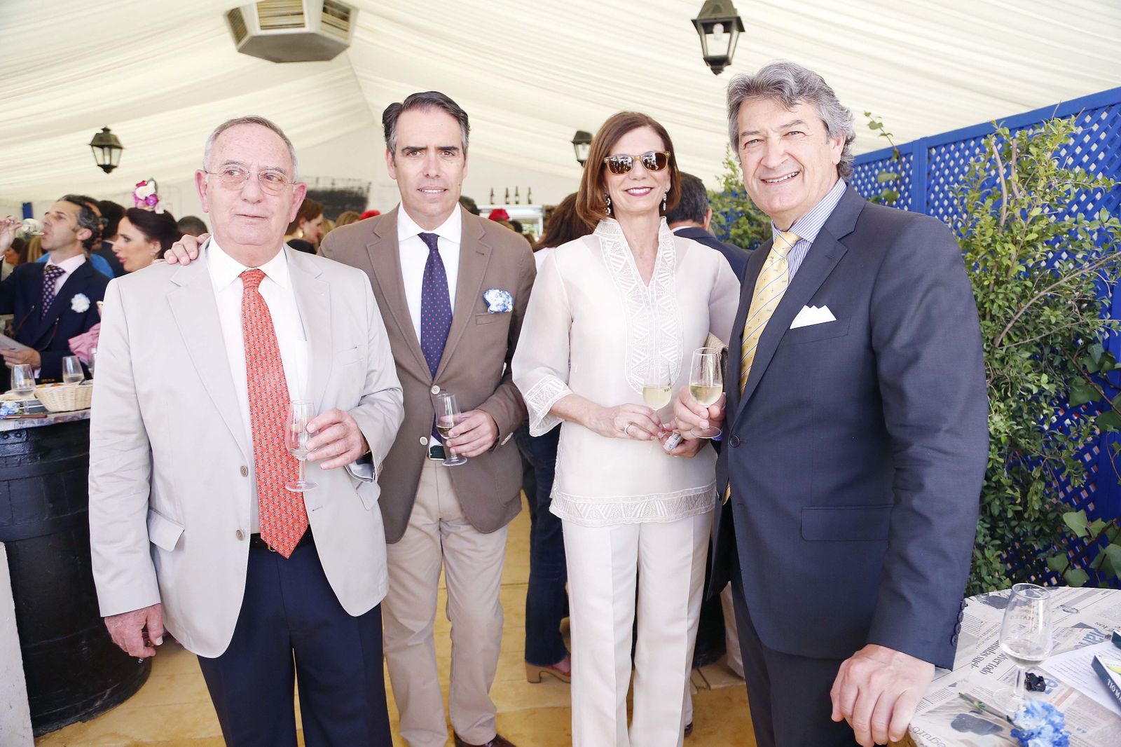 Luis García Ruiz, Carla Puerto, César Saldaña y Rafael Navas.