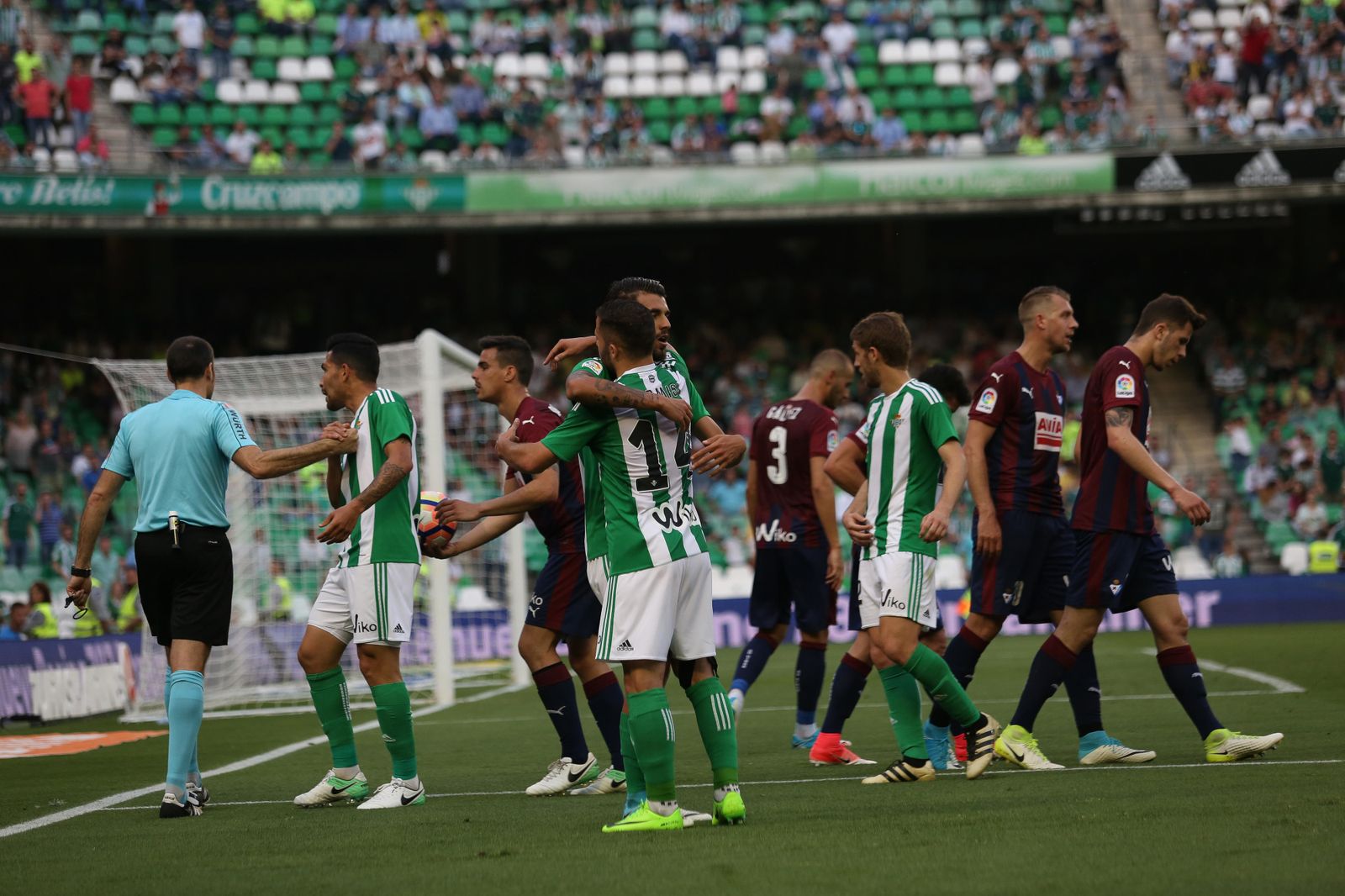 Las imágenes del Betis-Eibar