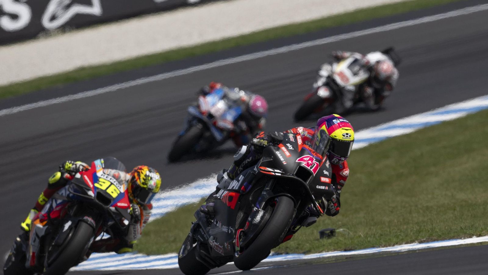 Las fotos del Gran Premio de Australia de motociclismo