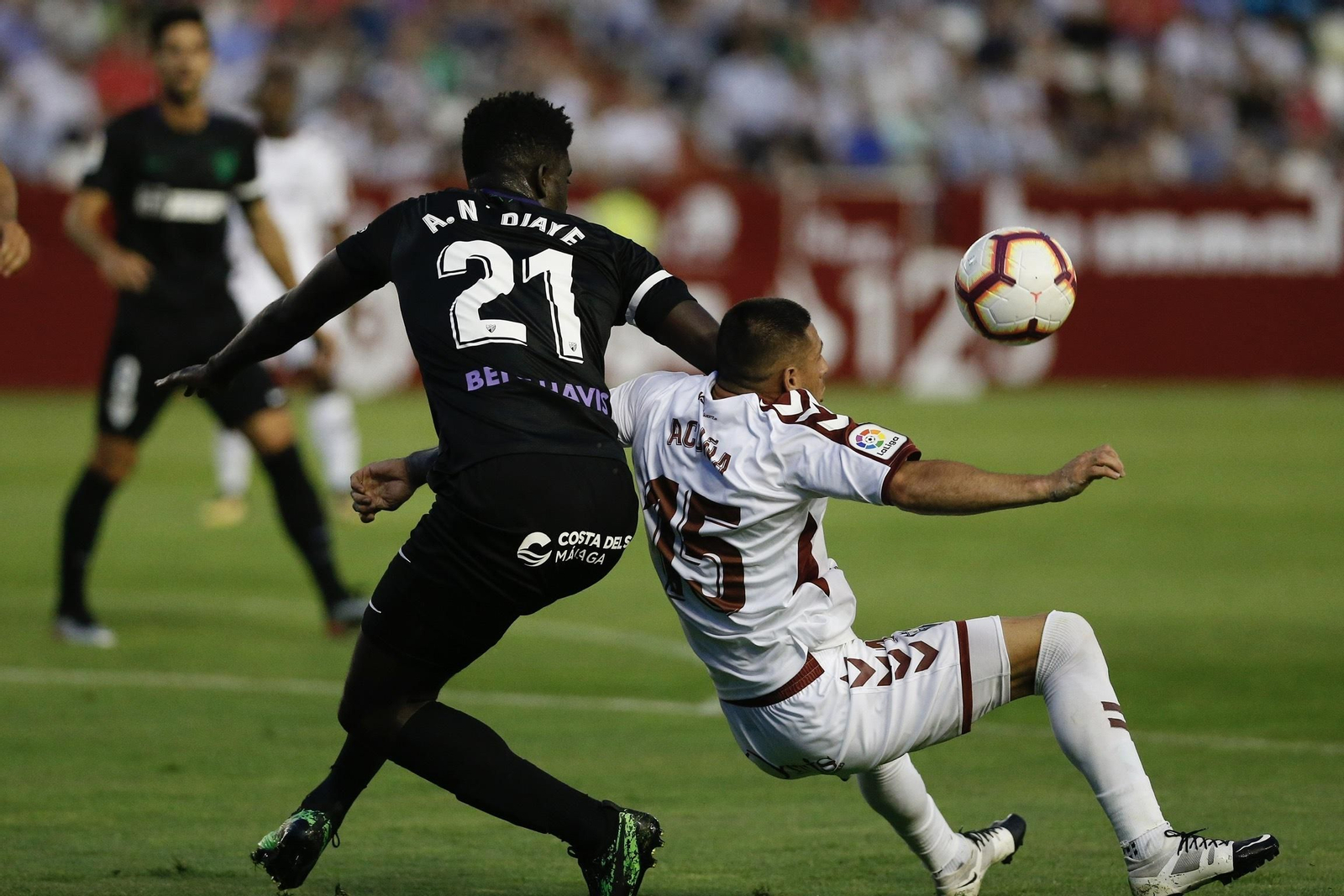 El Albacete - Málaga CF, en fotos