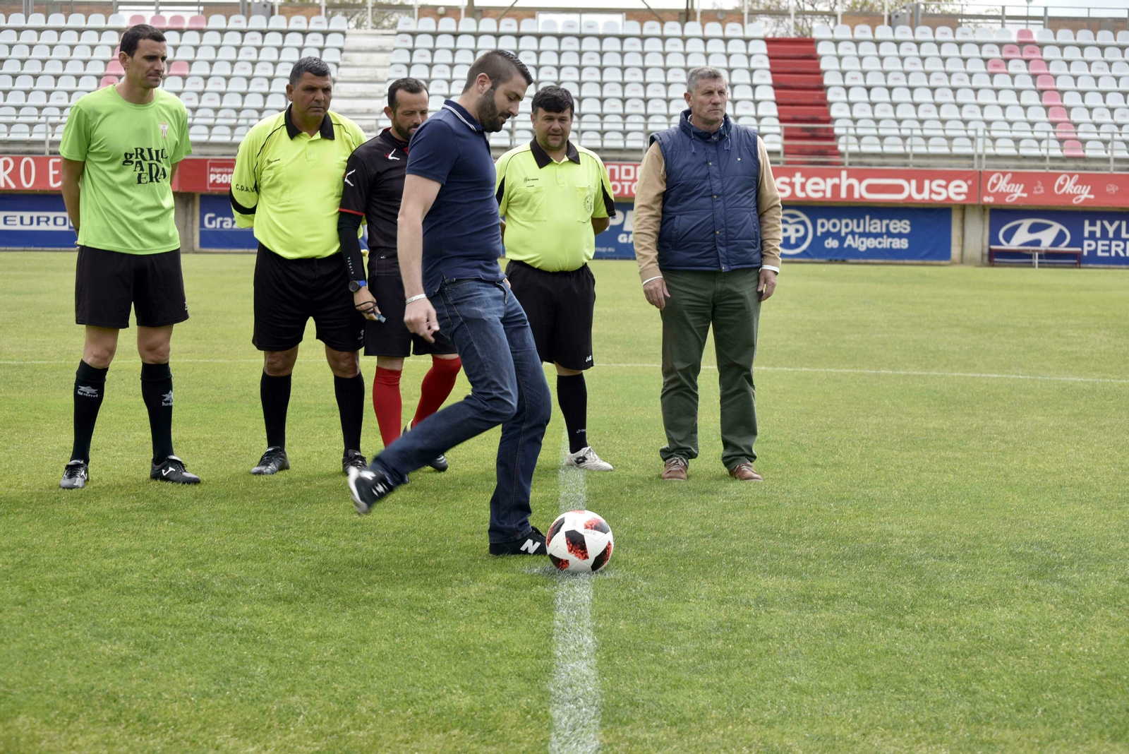 Homenaje del Algeciras CF a José Luis Montes