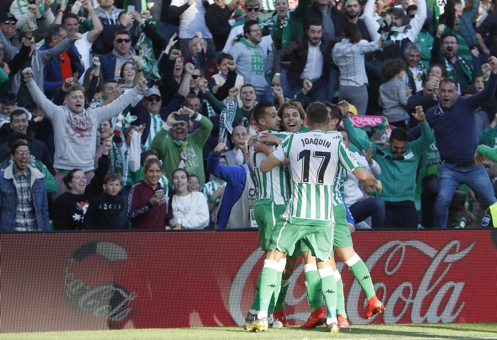 El Betis-Atlético de Madrid, en imágenes