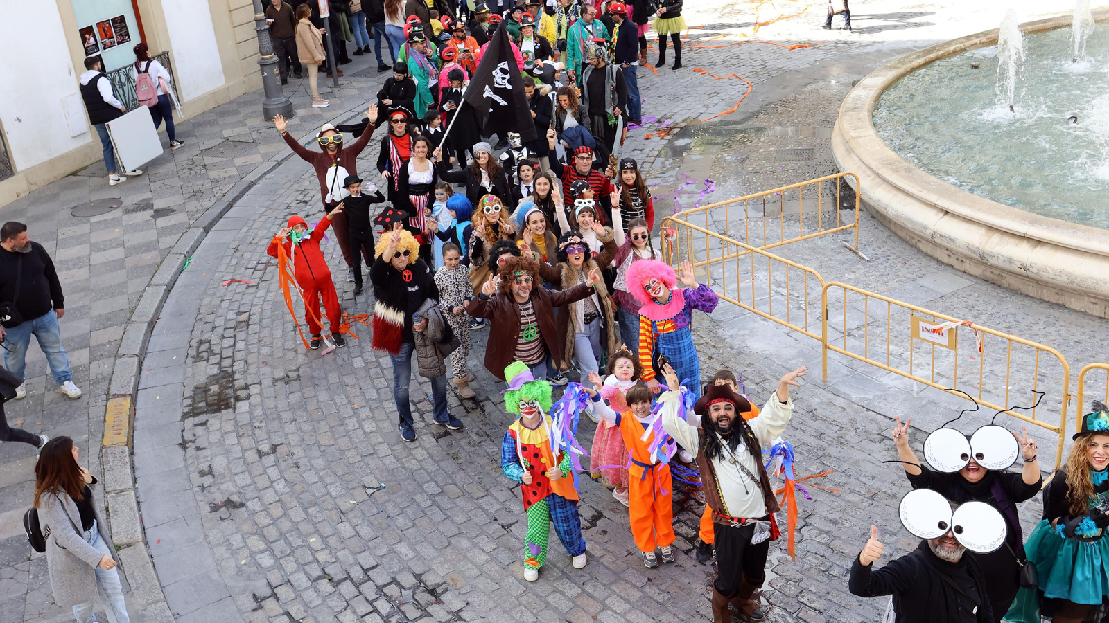 Pasacalles por el Carnaval en Jerez