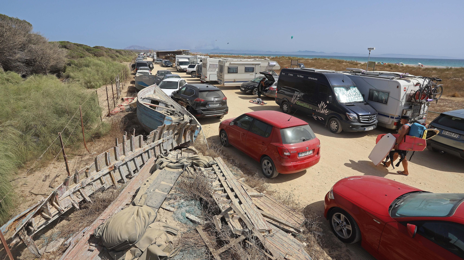 El calor llena las playas el primer fin de semana de agosto