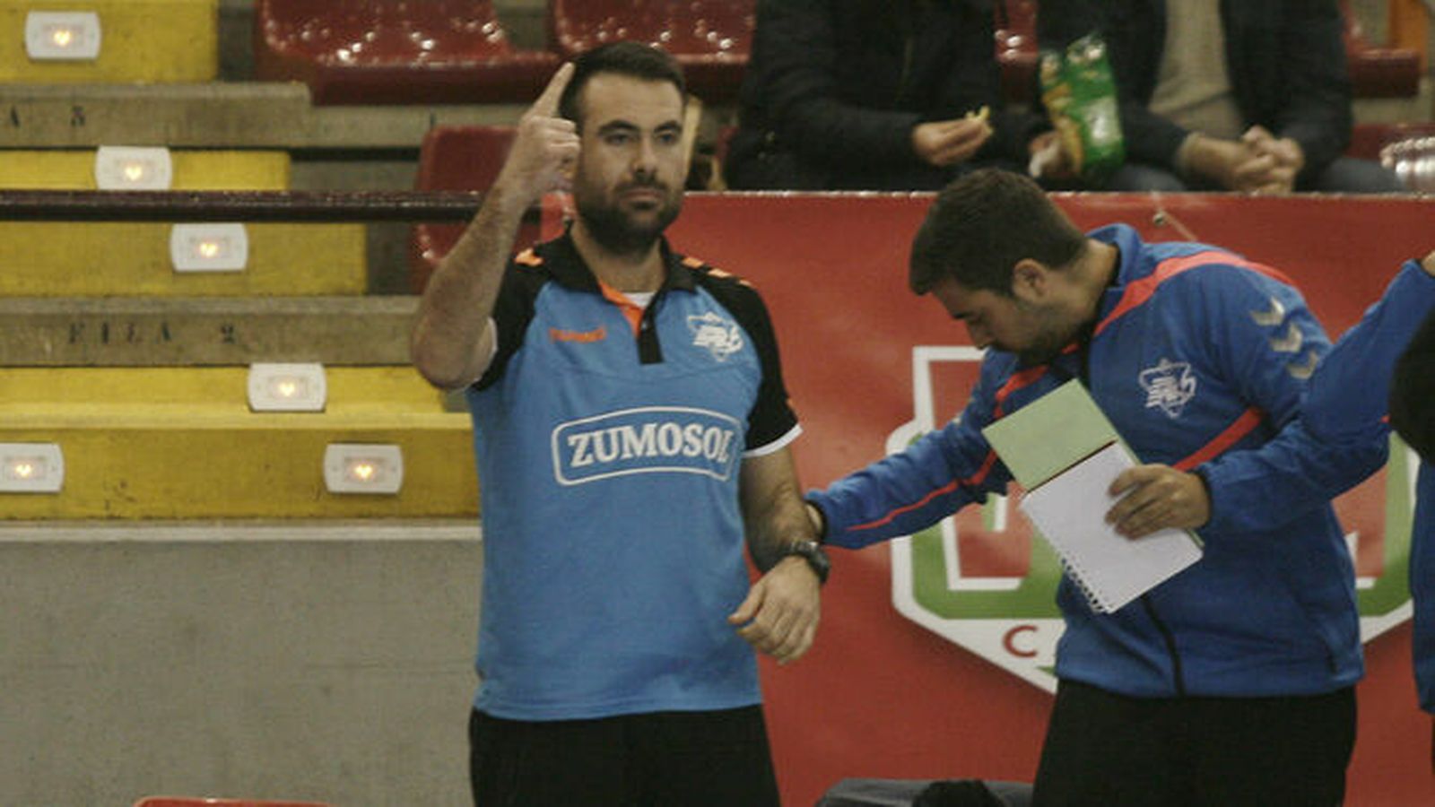 Víctor Montesinos, en un partido del Ars Palma del Río.