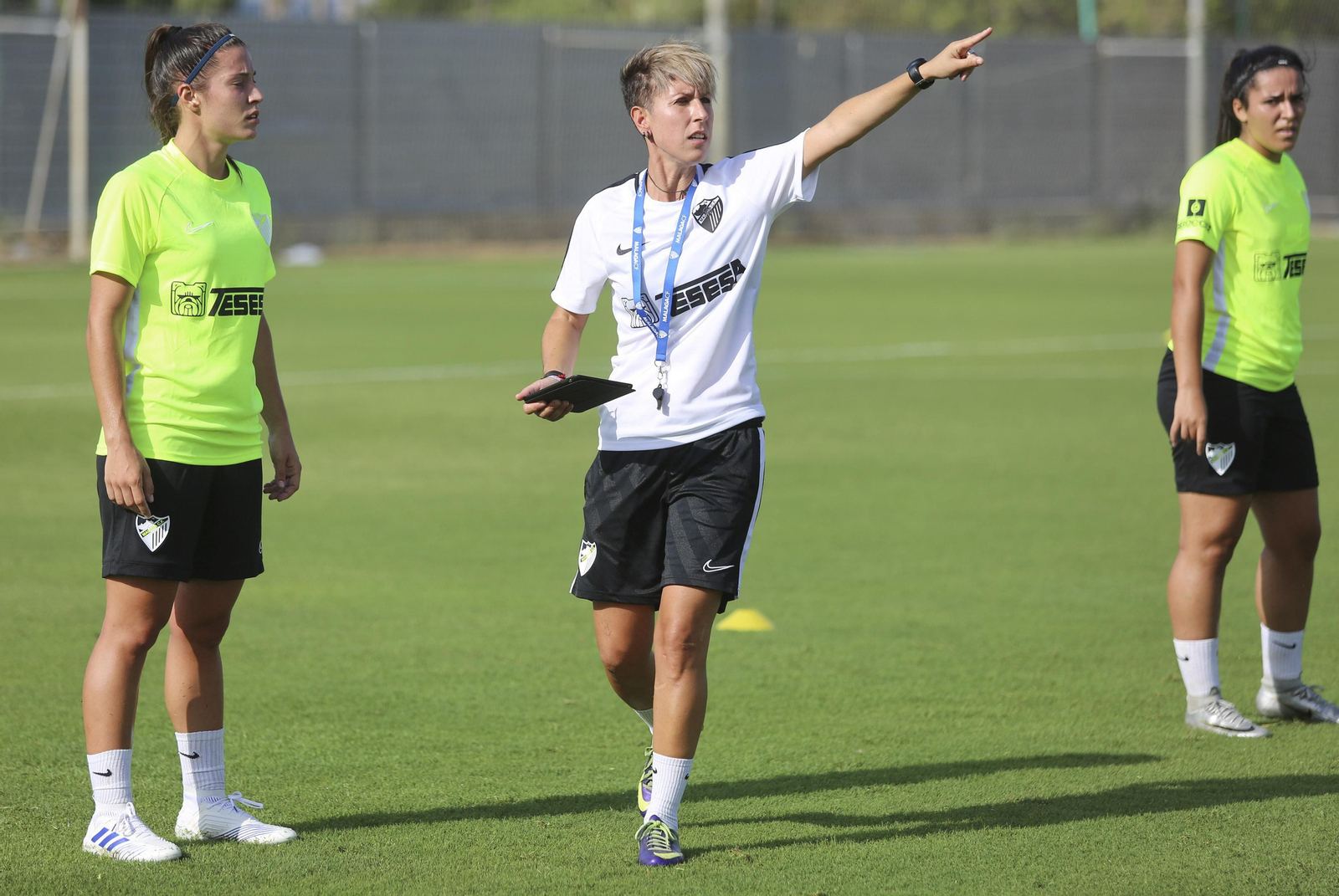 Las fotos del primer entrenamiento de pretemporada del Málaga Femenino