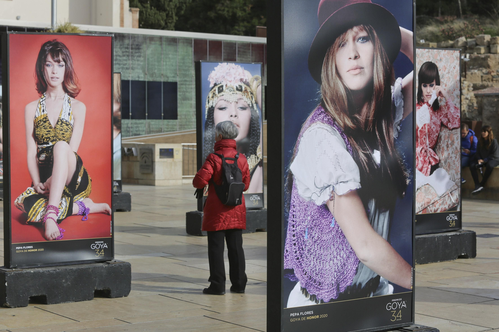 Las fotos de la exposición sobre Pepa Flores en los Goya en Málaga