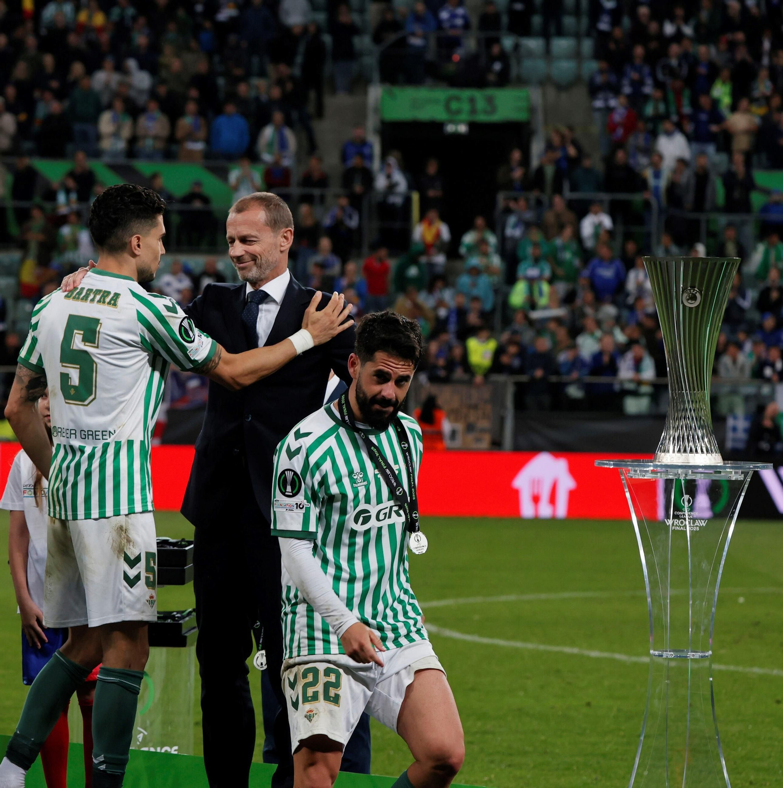 Las mejores fotos del Betis - Chelsea en la final de la Conference League