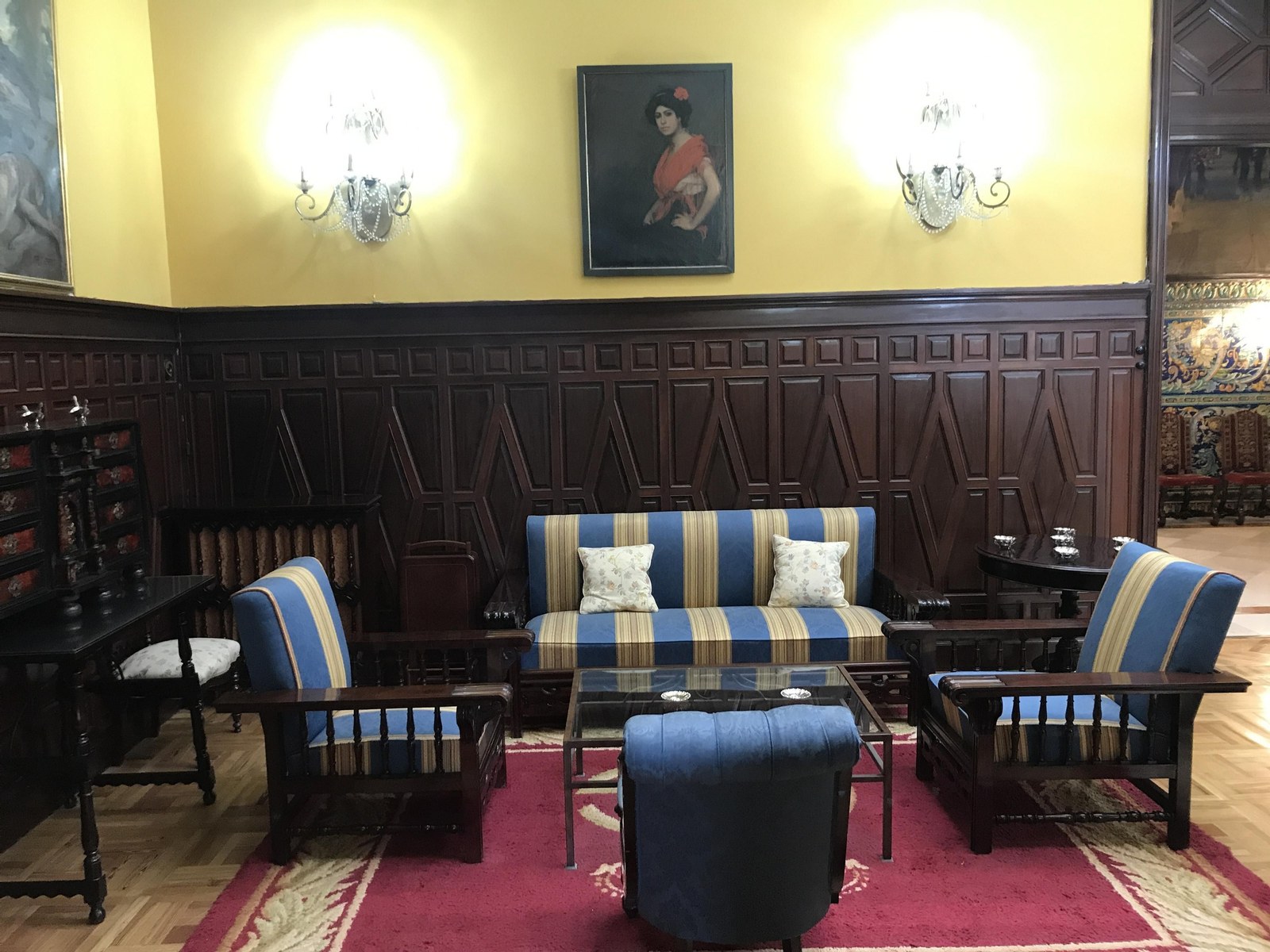 Rincón con sala de estar.