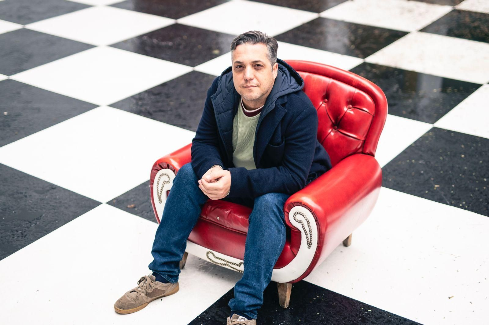 Paco Ortiz durante la presentación del documental en CICUS