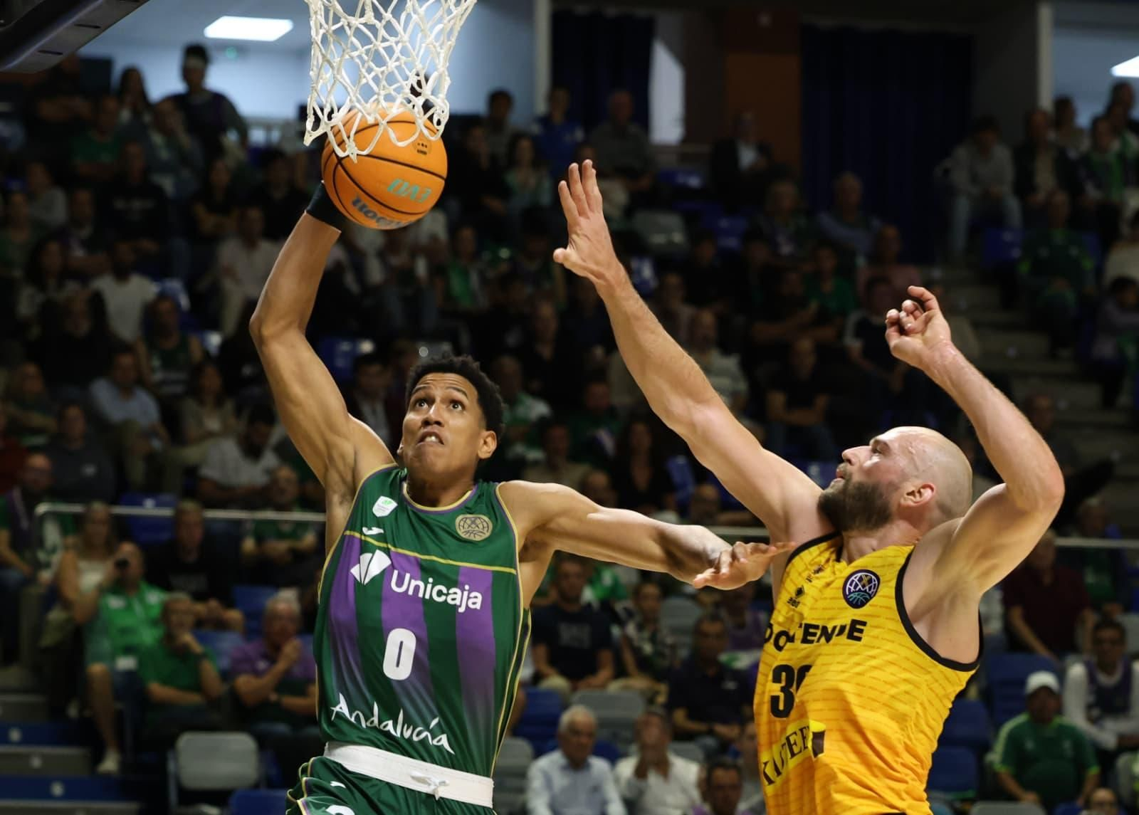 El Unicaja-Filou Oostende, en fotos