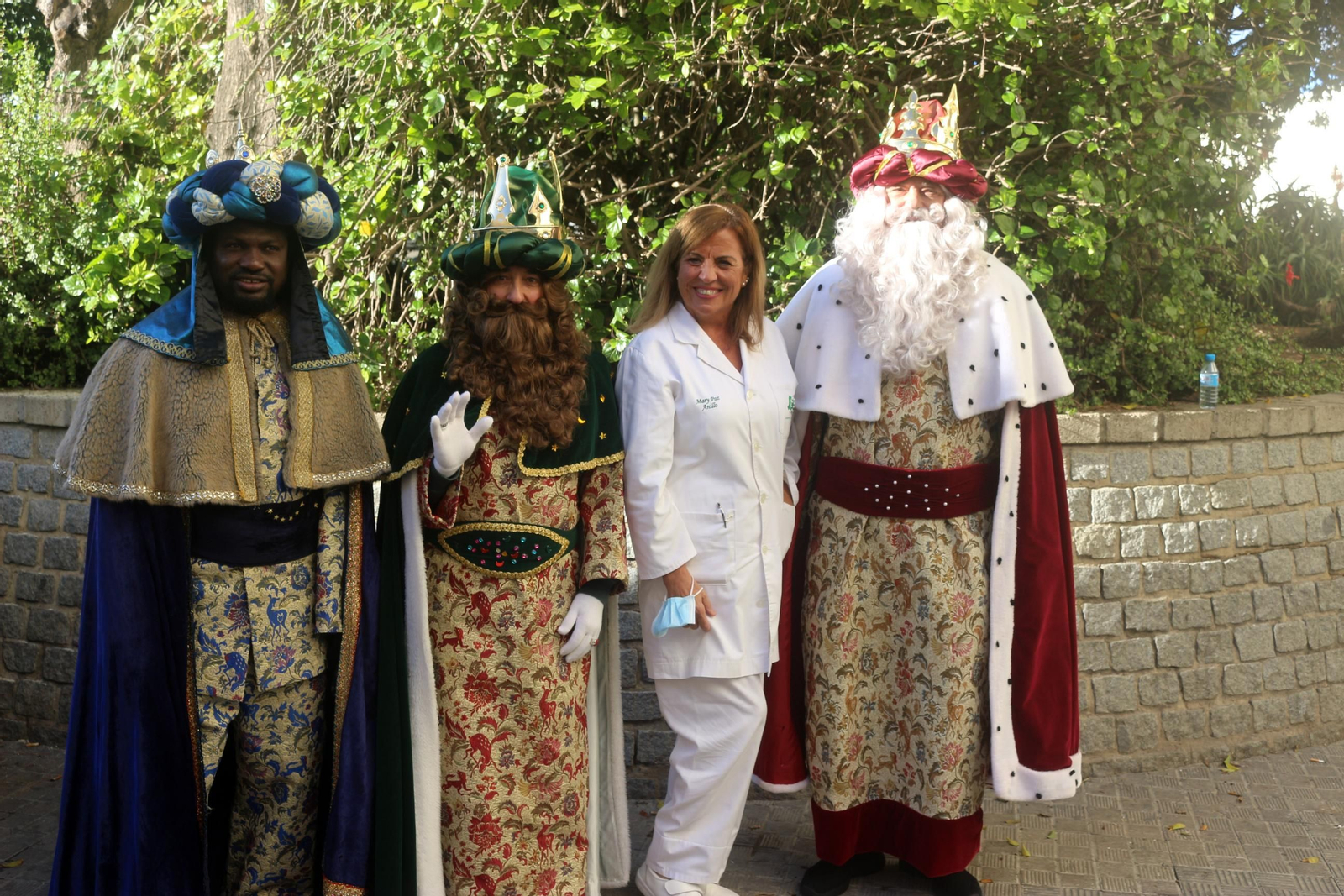 Visita de los Reyes Magos al Hospital de Puerto Real