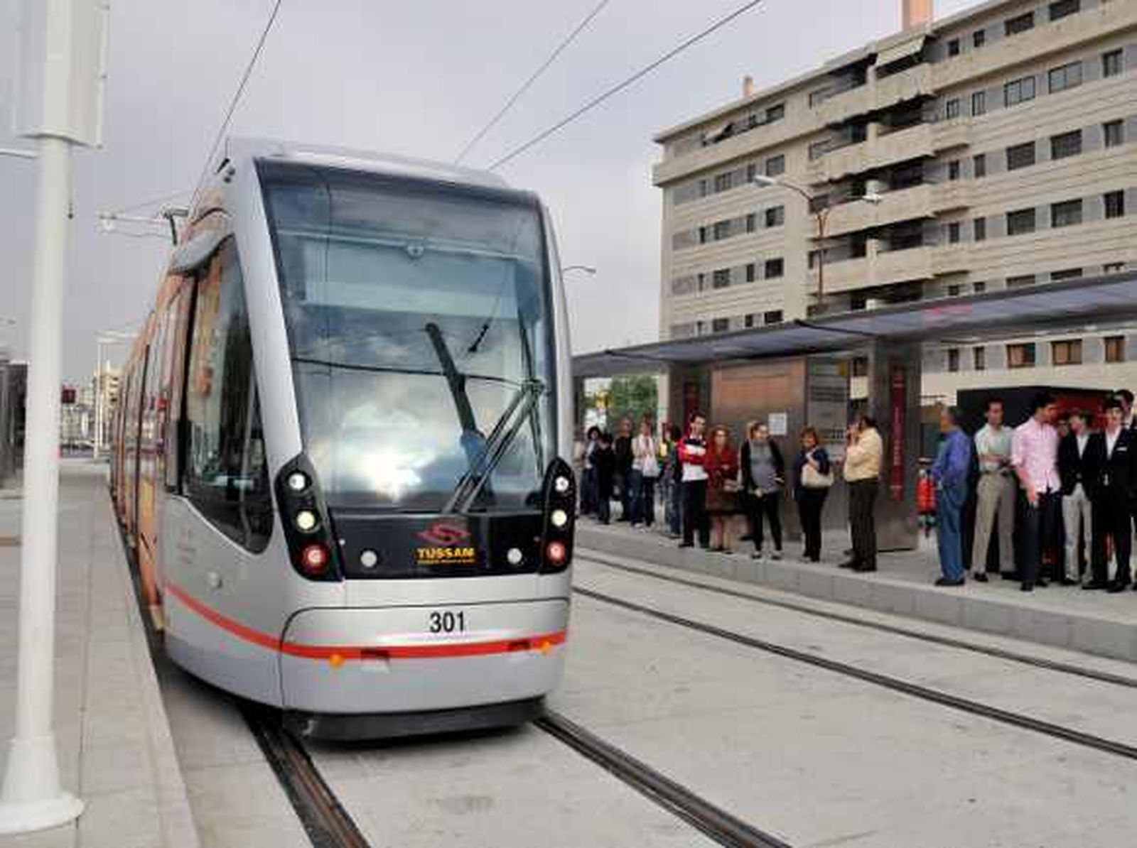 La obra del tranvía a Santa Justa saldrá a concurso en 2017