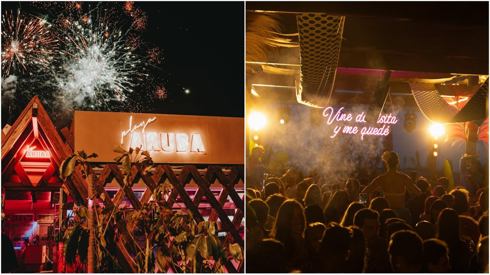 Dos fiestas en Aruba y Santo Pitote.