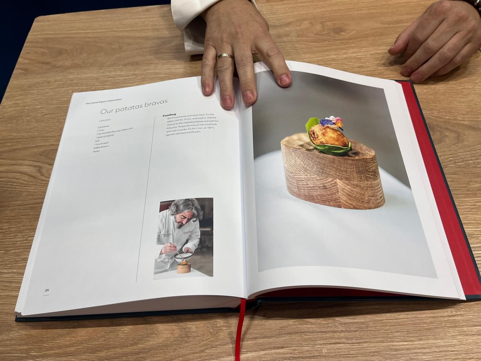 Tony García renueva en Londres el reconocimiento a su cocina verde: "Es un homenaje a los agricultores de Almería"