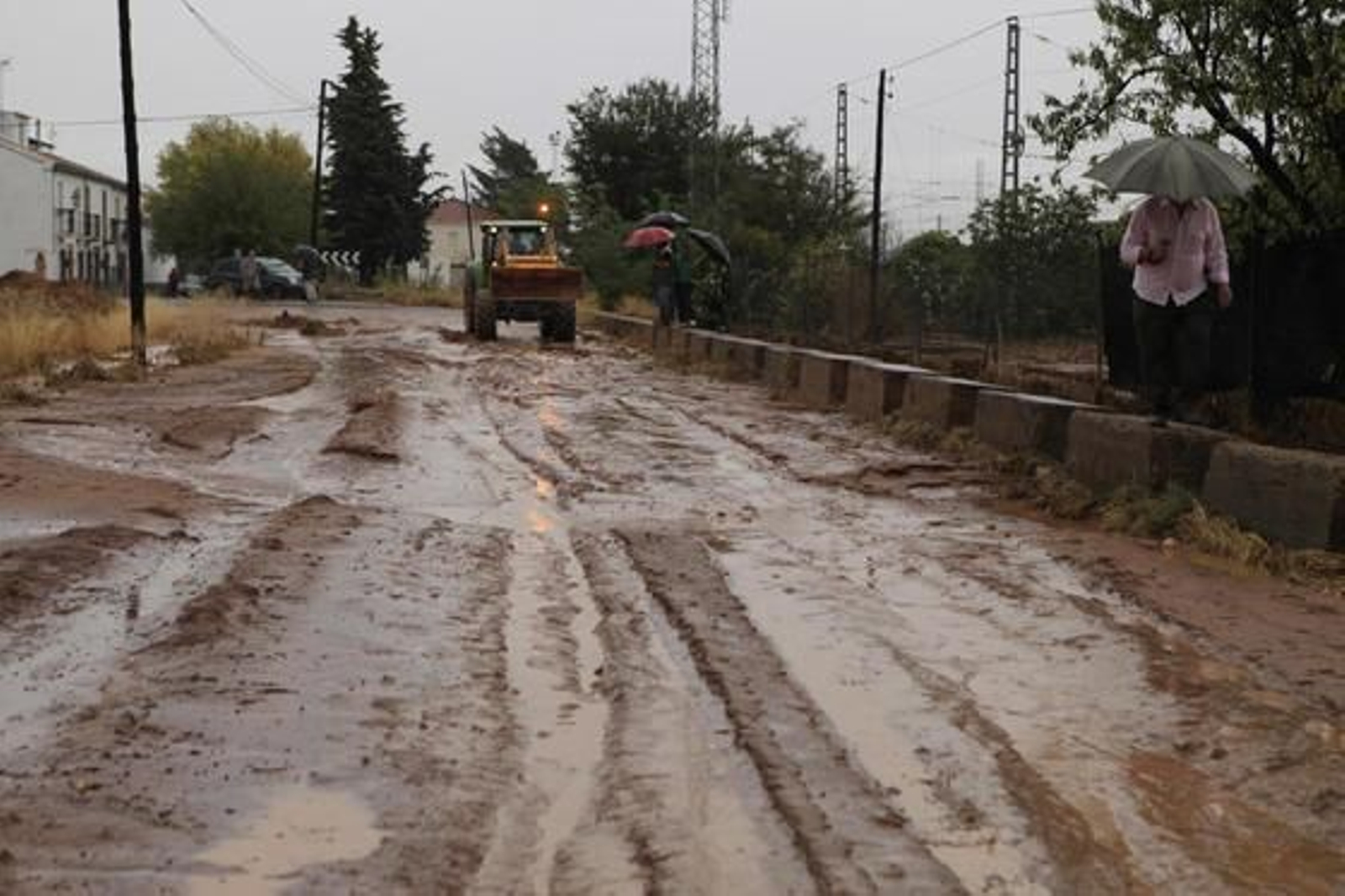 Imágenes de las lluvias en la provincia de Málaga