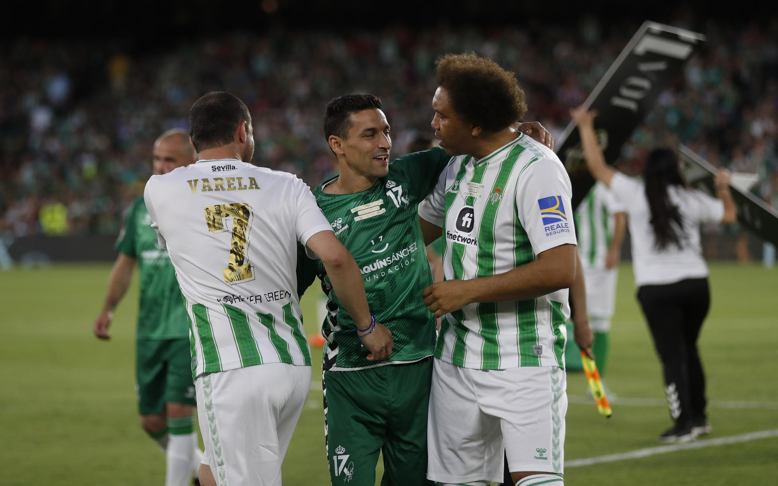 Las imágenes del partido de despedida de Joaquín