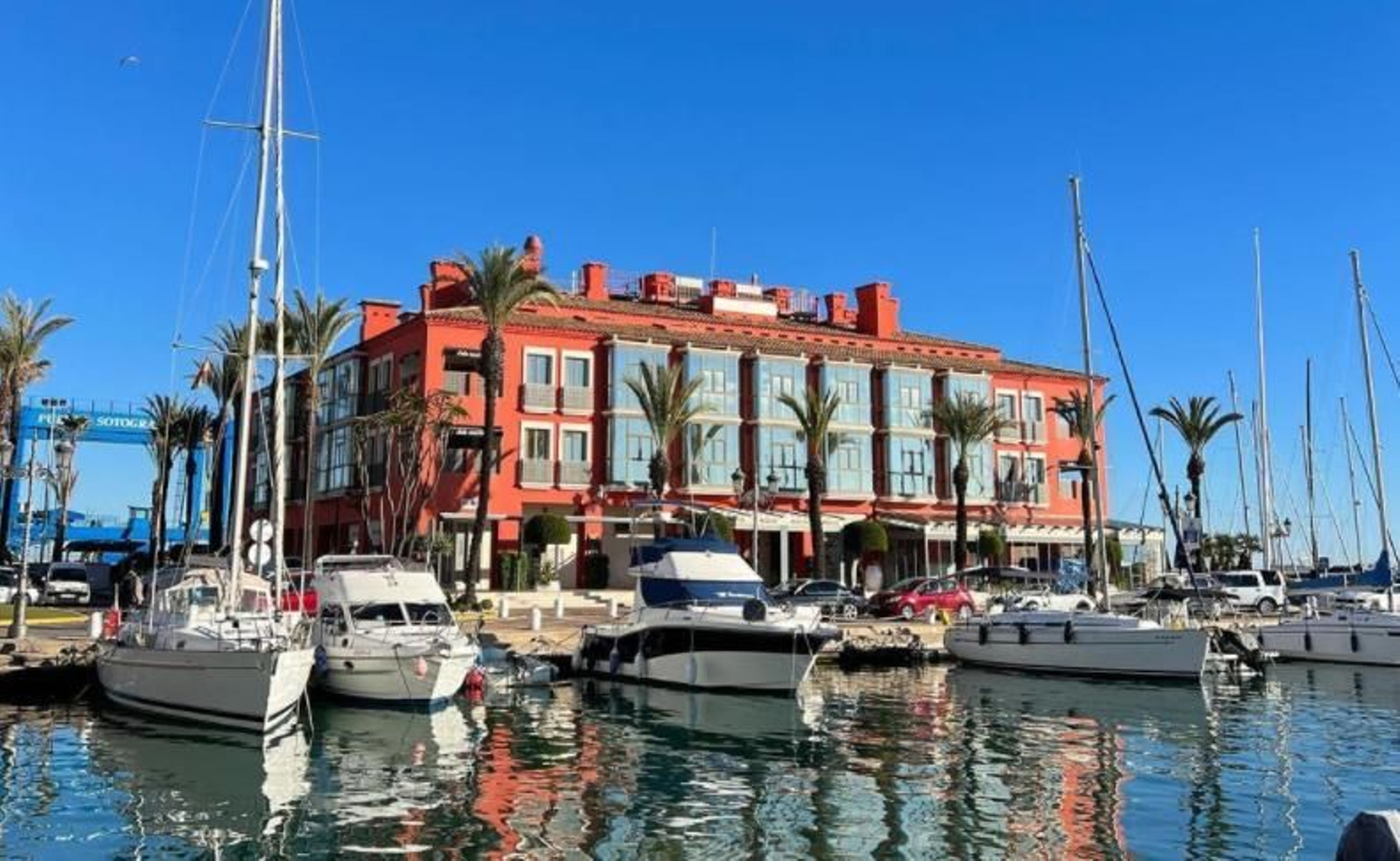 El Hotel Club Marítimo Sotogrande.