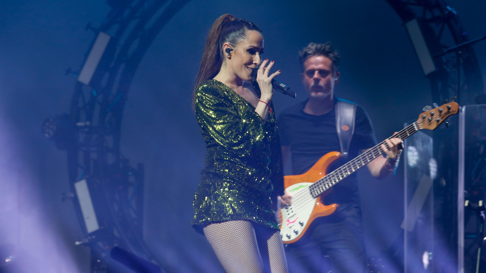 Fotos del concierto de Malú en La Línea