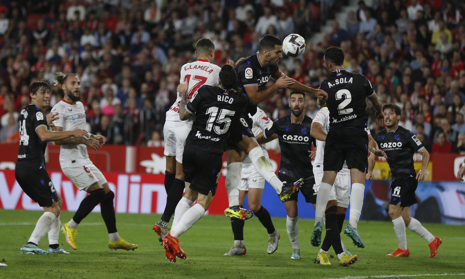 Las imágenes del Sevilla FC-Real Sociedad