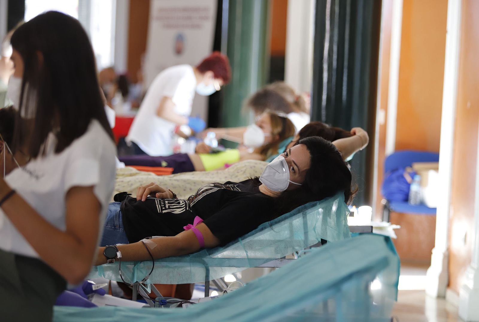 Macrocolecta de sangre en la Casa Colón