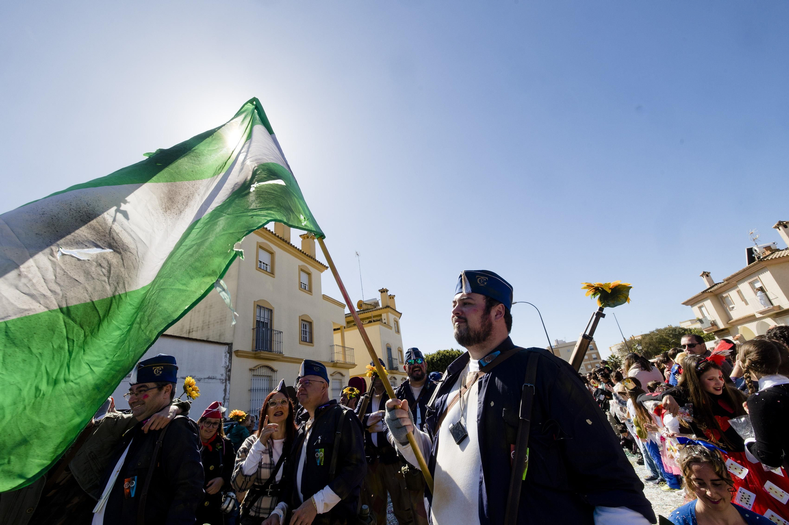 Las imágenes de la cabalgata de carnaval en San Fernando