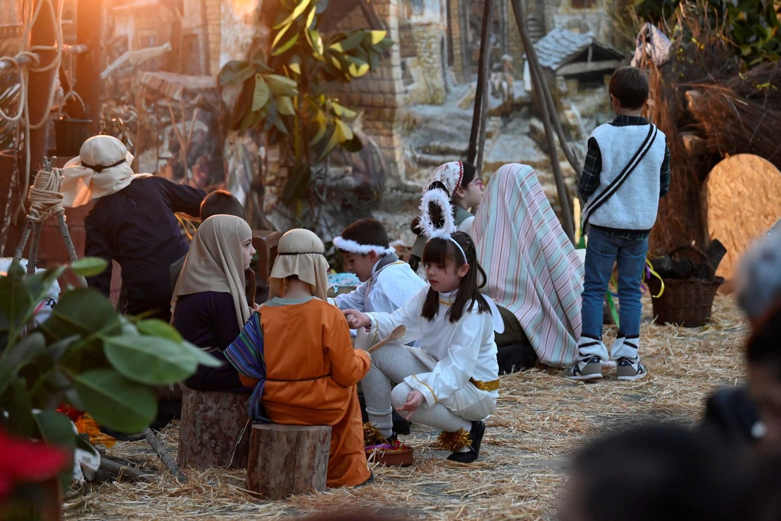 Las mejores imágenes del belén viviente de Salesianos de Córdoba