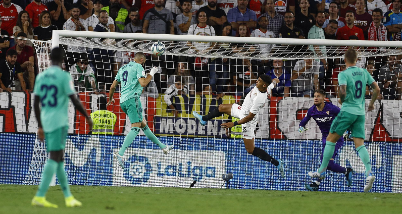 Las imágenes del Sevilla-Real Madrid