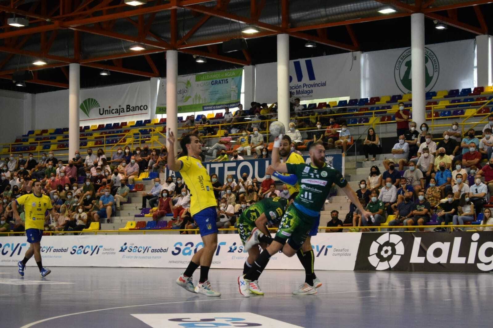 Lance del Iberoquinoa Antequera-Bidasoa Irún.